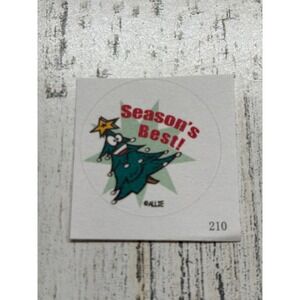 Scratch & sniff happy Allie scented Sticker Matte Single Seasons Best